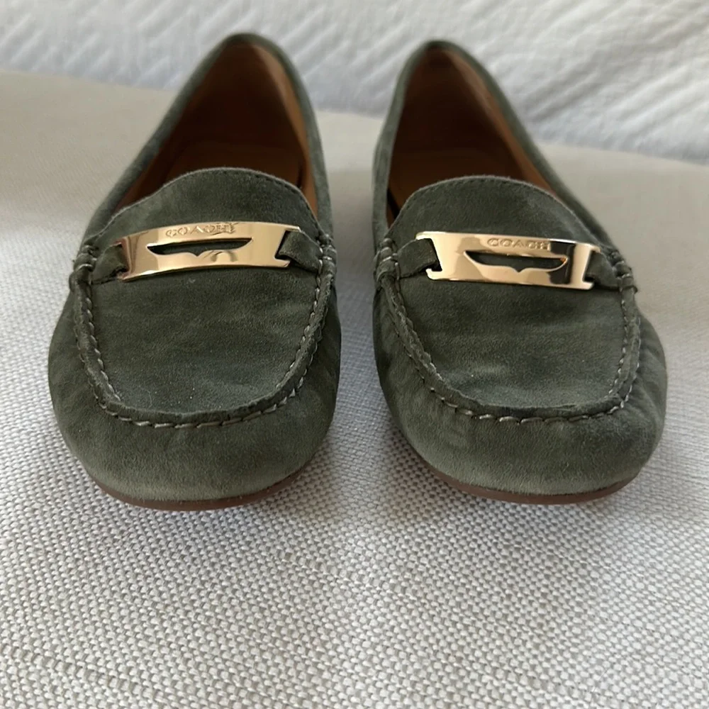 Coach Olympia Suede Flats - Picture 6 of 7